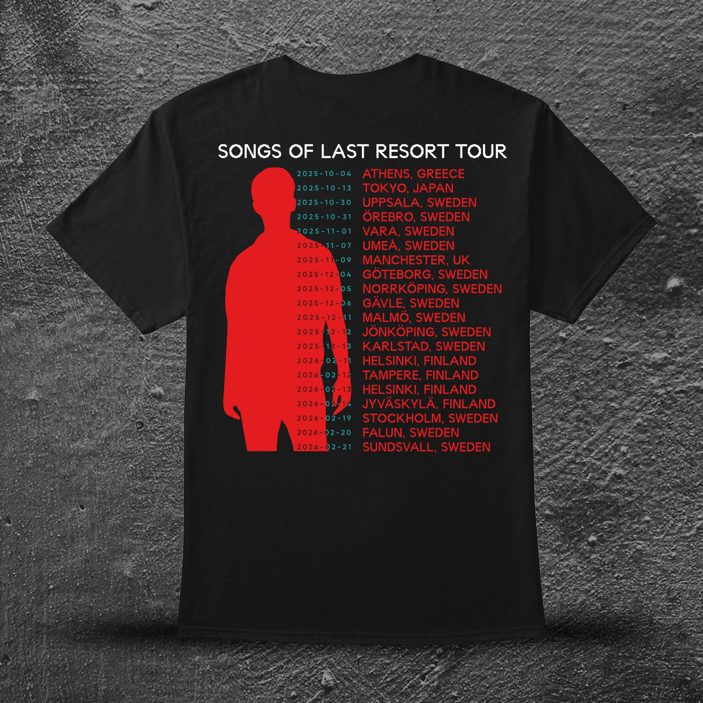 T-Shirt - Tour of Last Resort